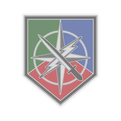 648 Maneuver Enhancement Brigade (U.S. Army) STICKER Vinyl Kiss-Cut Decal 3 Inch Transparent - The Sticker Space