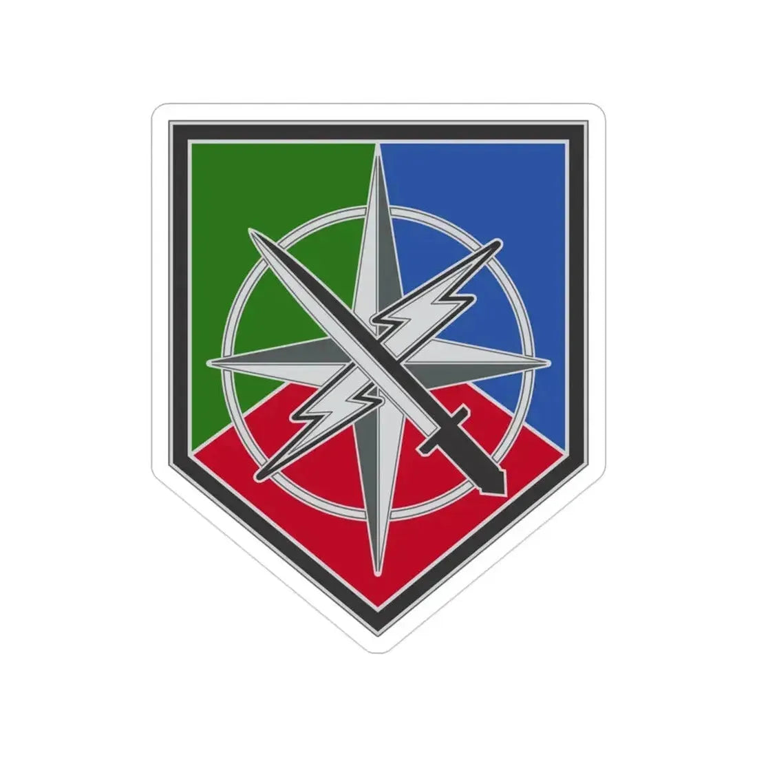 648 Maneuver Enhancement Brigade (U.S. Army) Transparent STICKER Die-Cut Vinyl Decal 3 Inch - The Sticker Space