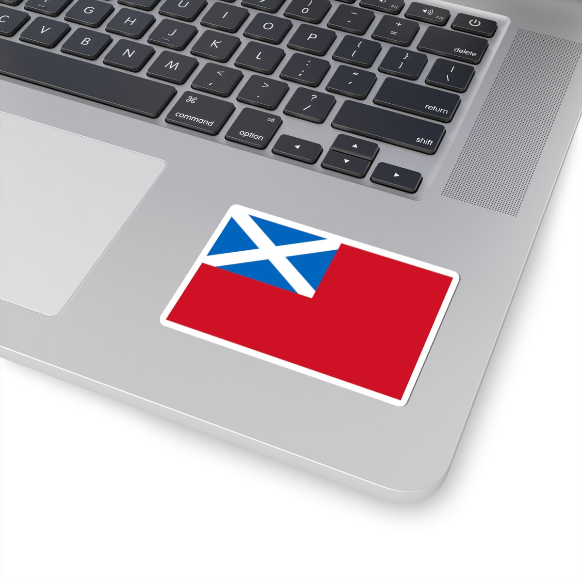 Scottish Red Ensign (United Kingdom) STICKER Vinyl Kiss-Cut Decal