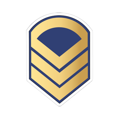 04. KAF SFC (Kuwait) (Military Rank) STICKER Vinyl Kiss-Cut Decal