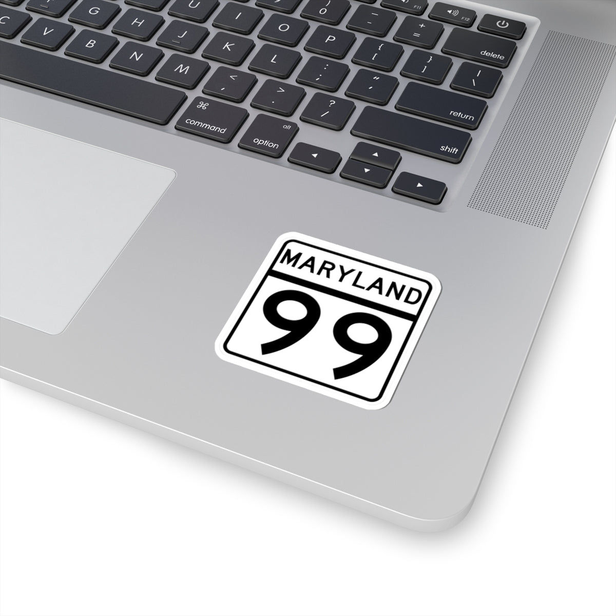 MD Route 99 (Maryland) (Road Sign) STICKER Vinyl Kiss-Cut Decal