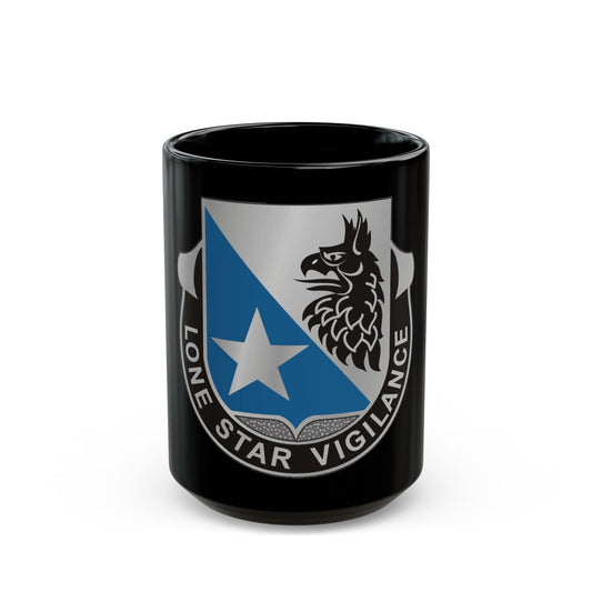 649 Military Intelligence Battalion (U.S. Army) Black Coffee Mug-15oz-The Sticker Space