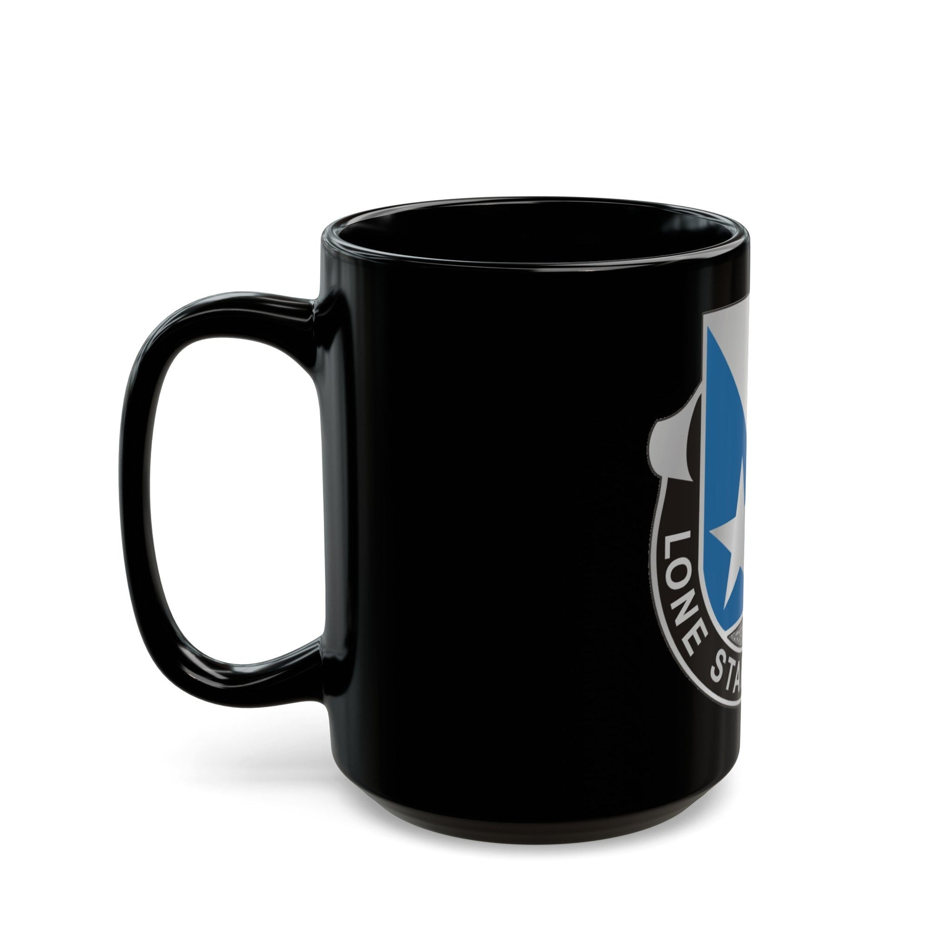 649 Military Intelligence Battalion (U.S. Army) Black Coffee Mug-The Sticker Space