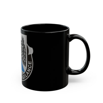 649 Military Intelligence Battalion (U.S. Army) Black Coffee Mug-The Sticker Space