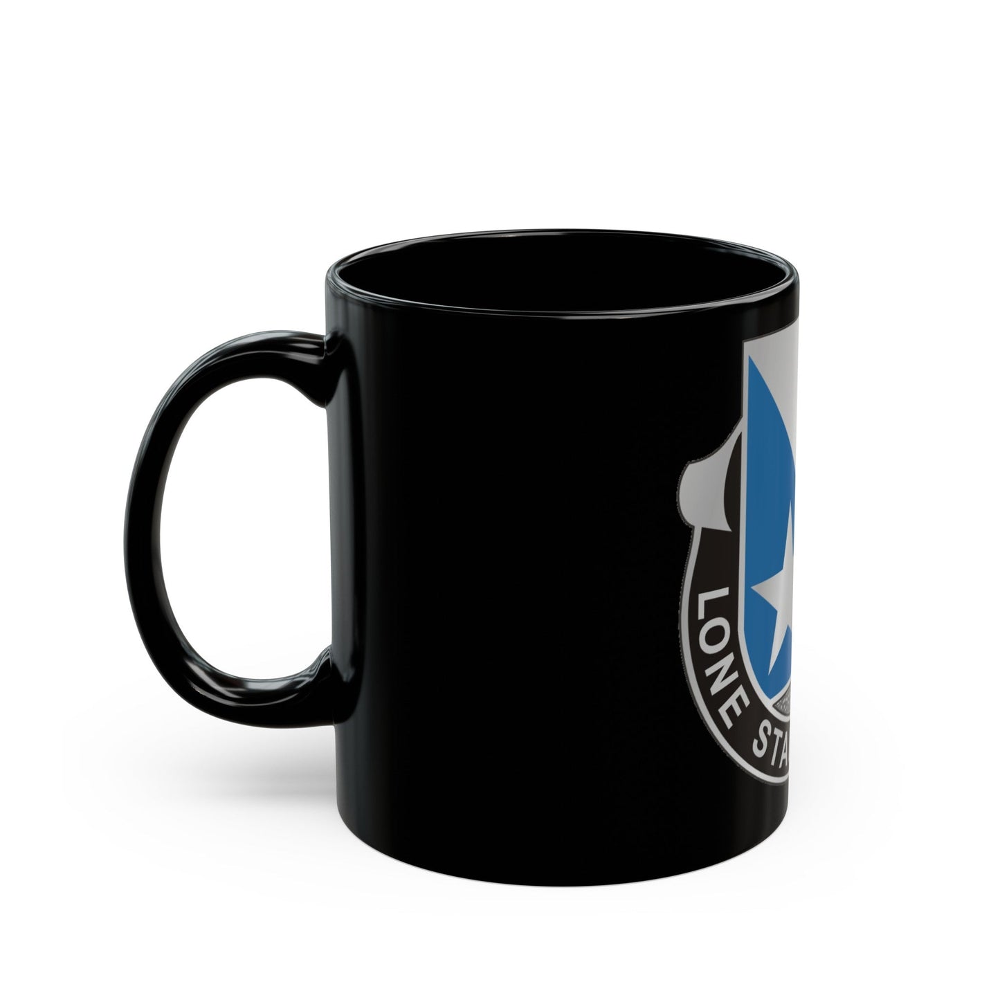 649 Military Intelligence Battalion (U.S. Army) Black Coffee Mug-The Sticker Space