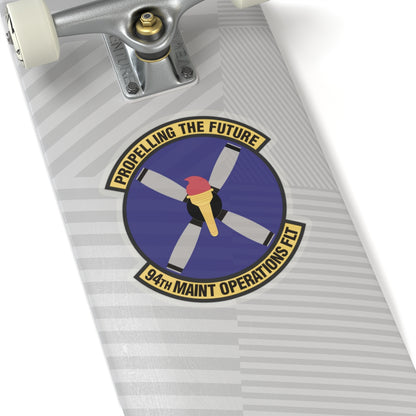 94th Maintenance Operations Flight (U.S. Air Force) STICKER Vinyl Kiss-Cut Decal