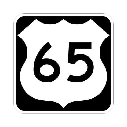 US 65 MN 1961 (Minnesota) (Road Sign) STICKER Vinyl Kiss-Cut Decal