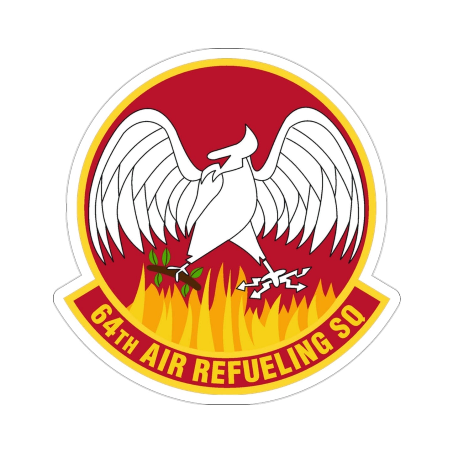 64th Air Refueling Squadron (U.S. Air Force) STICKER Vinyl Die-Cut Decal-2 Inch-The Sticker Space