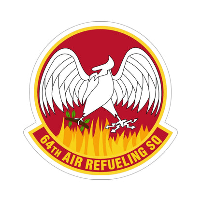 64th Air Refueling Squadron (U.S. Air Force) STICKER Vinyl Die-Cut Decal-3 Inch-The Sticker Space