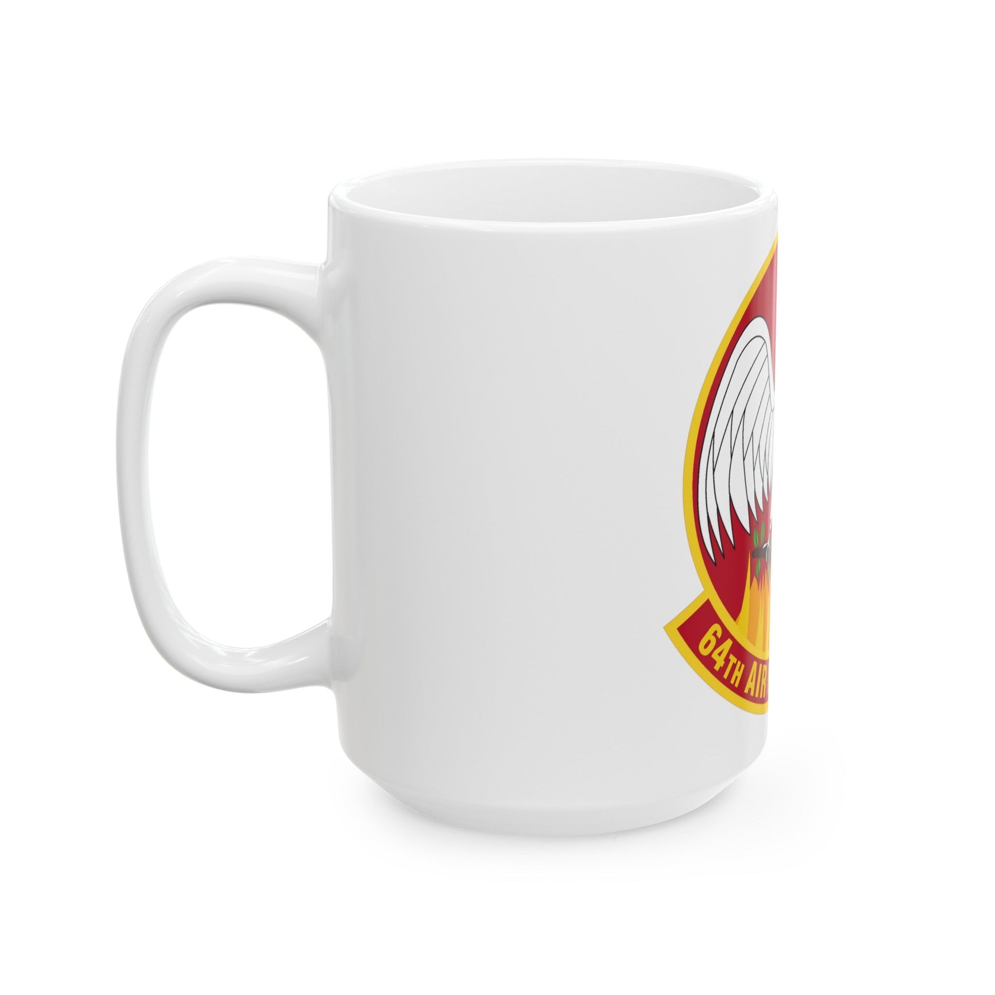 64th Air Refueling Squadron (U.S. Air Force) White Coffee Mug-The Sticker Space