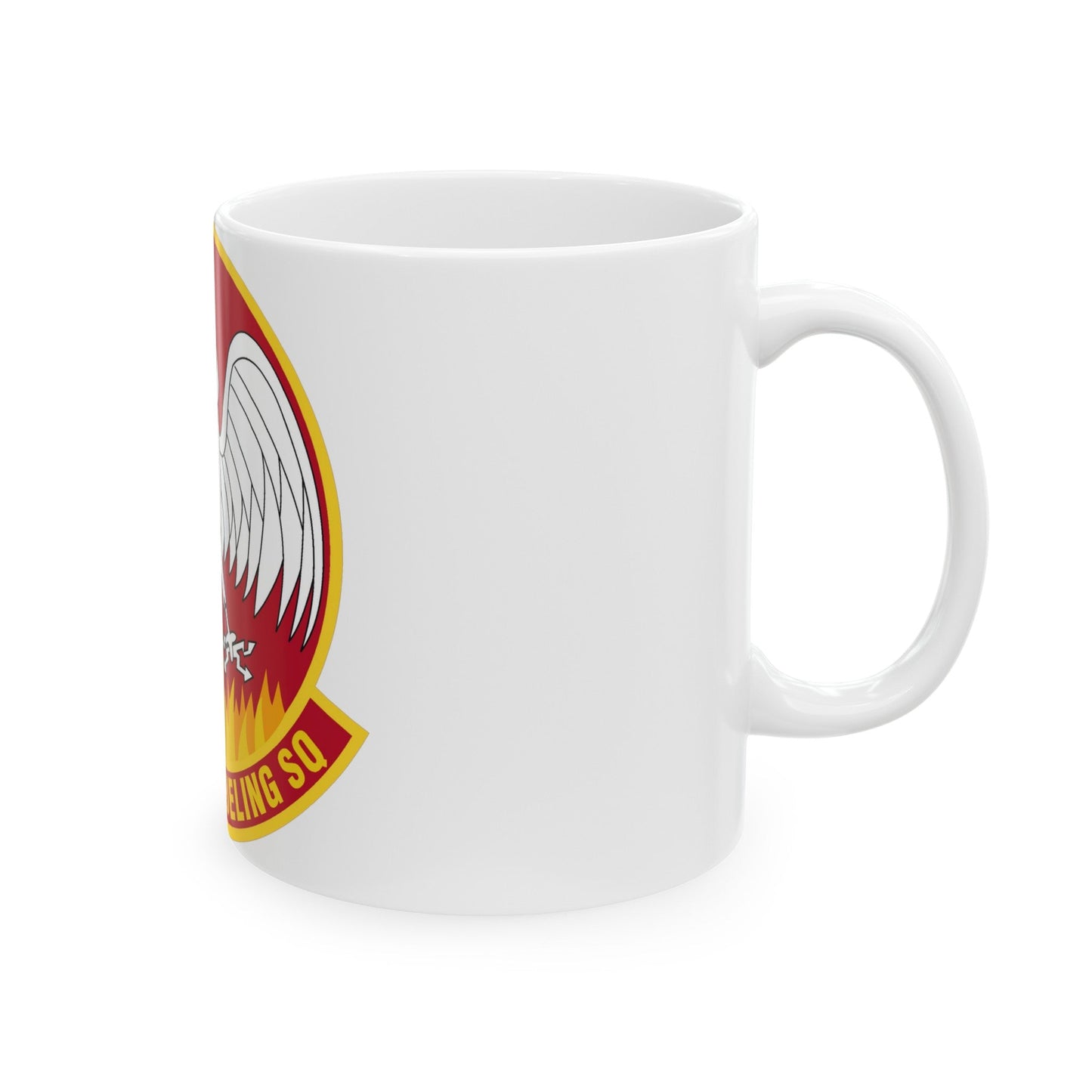 64th Air Refueling Squadron (U.S. Air Force) White Coffee Mug-The Sticker Space