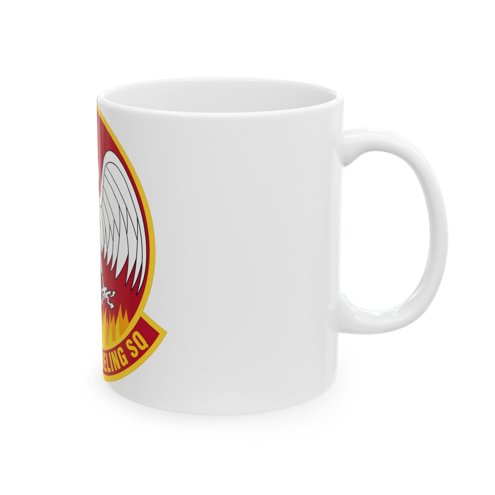 64th Air Refueling Squadron (U.S. Air Force) White Coffee Mug-The Sticker Space