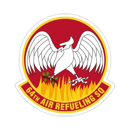 64th Air Refueling Squadron (U.S. Air Force) STICKER Vinyl Die-Cut Decal 3 Inch - The Sticker Space