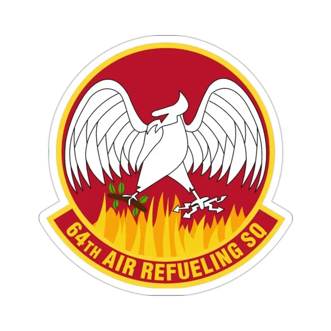 64th Air Refueling Squadron (U.S. Air Force) STICKER Vinyl Die-Cut Decal - The Sticker Space