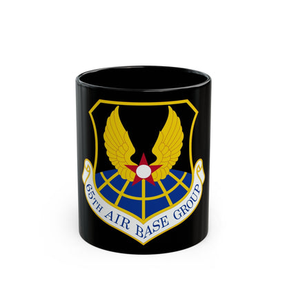 65 Air Base Group USAFE (U.S. Air Force) Black Coffee Mug-11oz-The Sticker Space