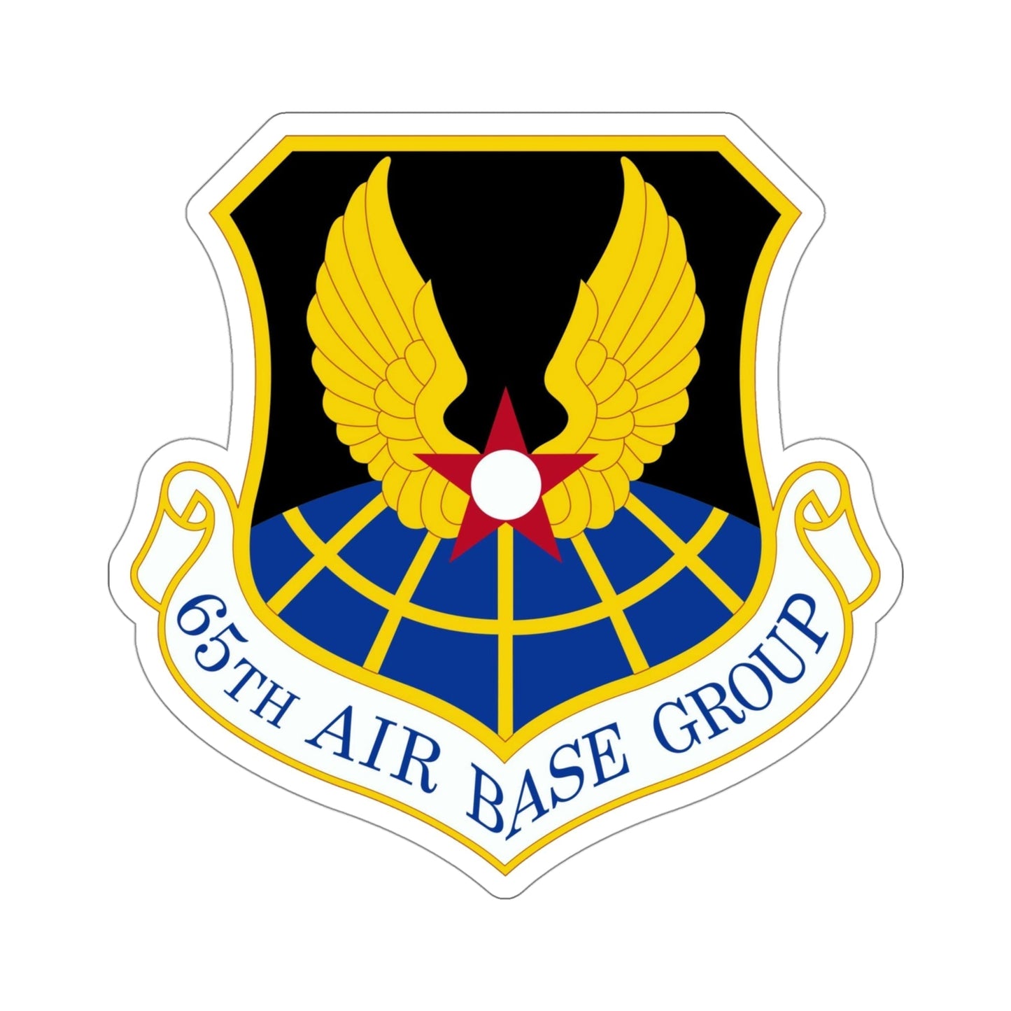 65 Air Base Group USAFE (U.S. Air Force) STICKER Vinyl Die-Cut Decal-4 Inch-The Sticker Space