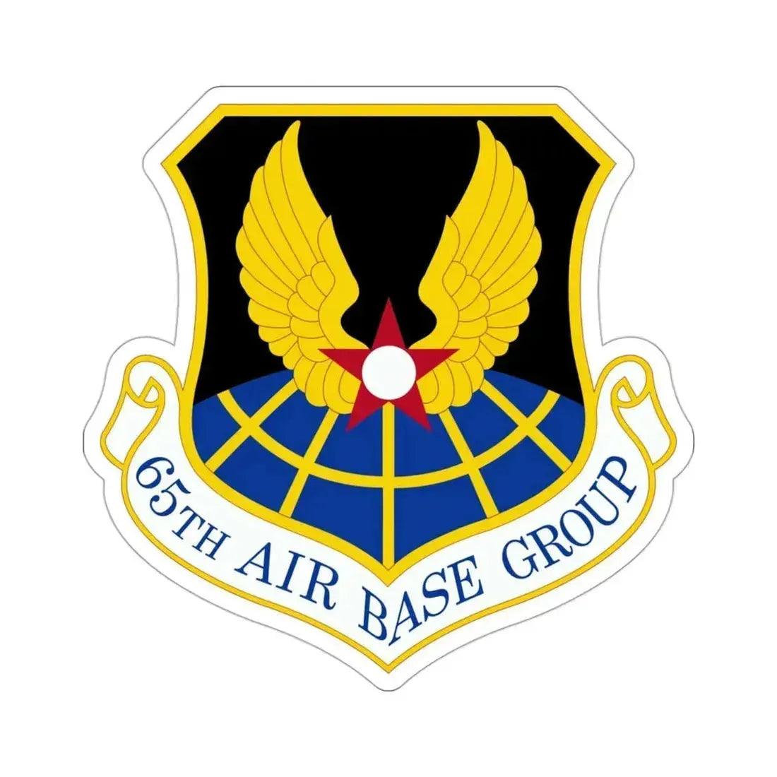 65 Air Base Group USAFE (U.S. Air Force) STICKER Vinyl Die-Cut Decal 3 Inch - The Sticker Space