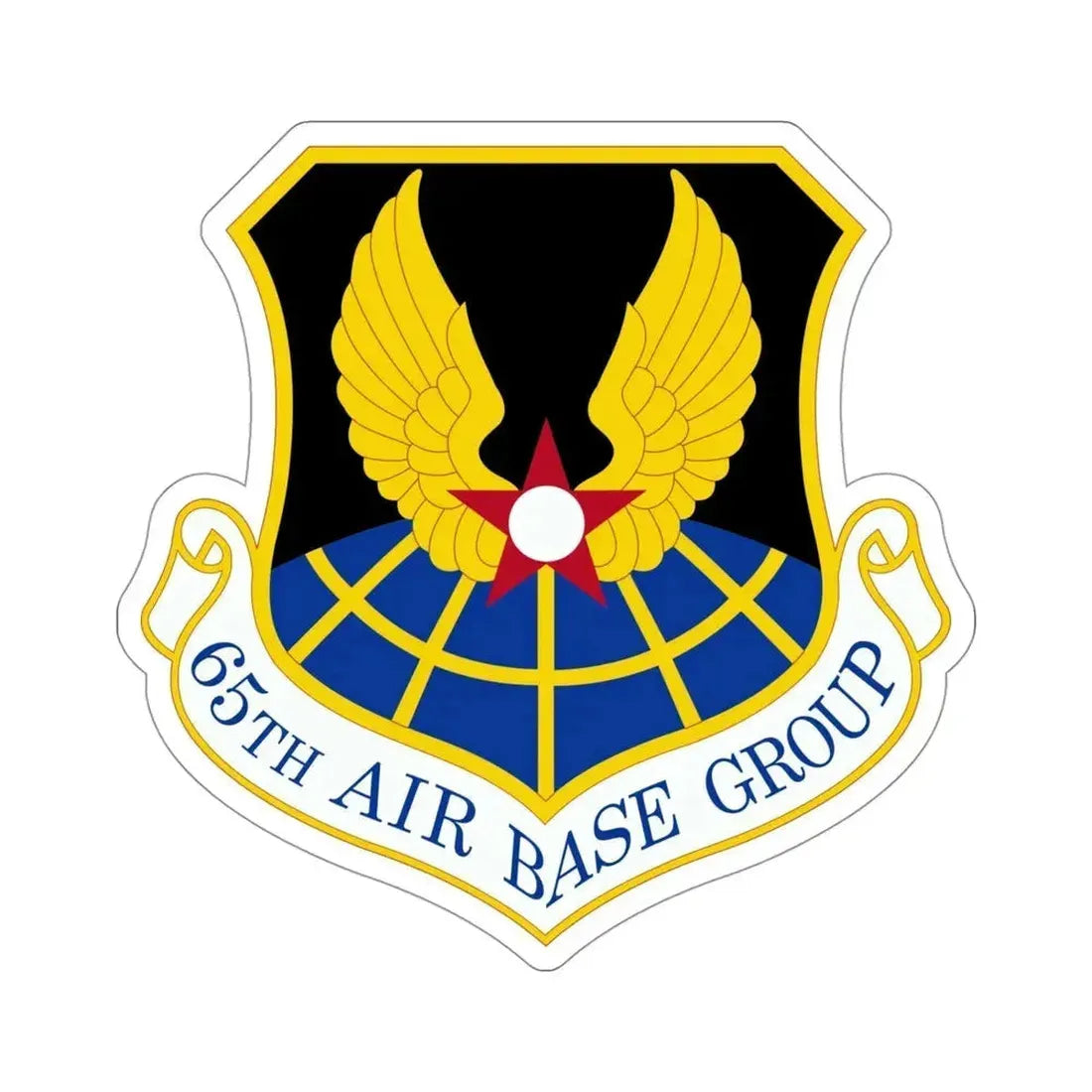 65 Air Base Group USAFE (U.S. Air Force) STICKER Vinyl Die-Cut Decal 4 Inch - The Sticker Space