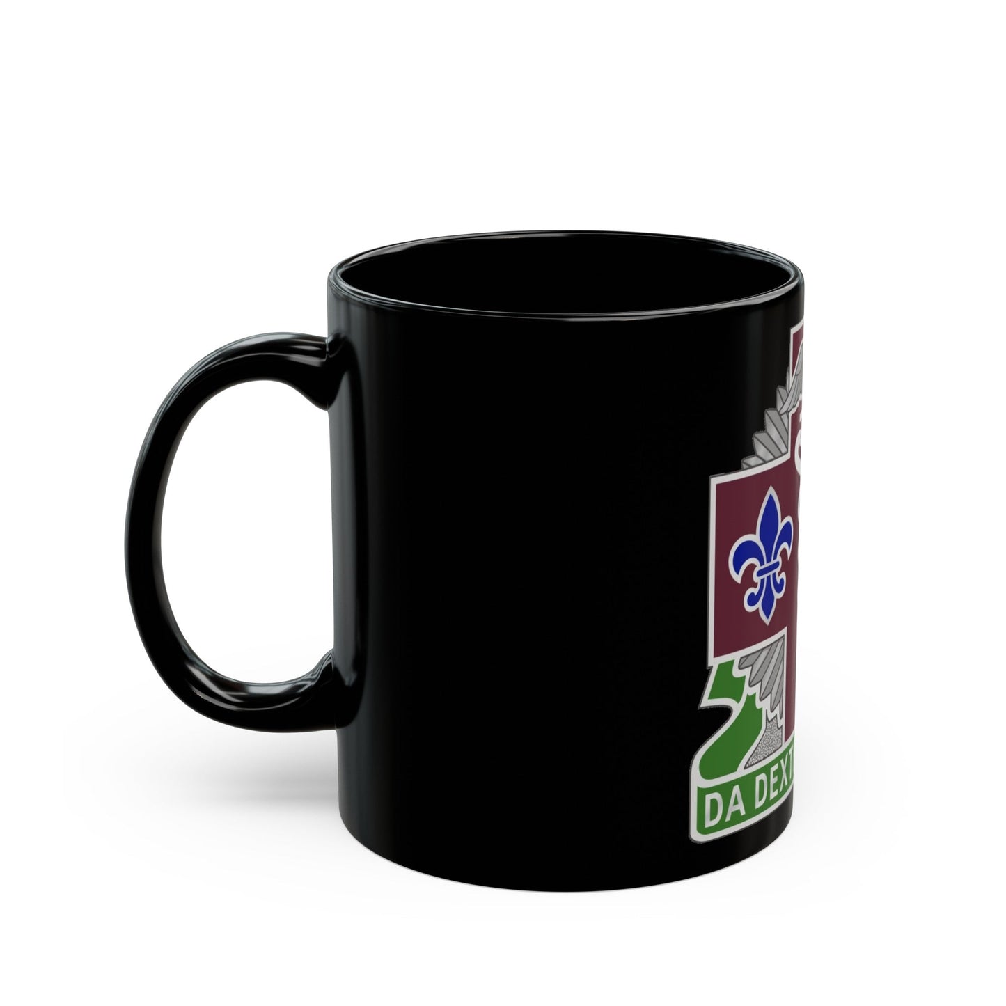 65 Medical Brigade 2 (U.S. Army) Black Coffee Mug-The Sticker Space