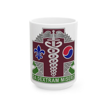 65 Medical Brigade 2 (U.S. Army) White Coffee Mug-15oz-The Sticker Space