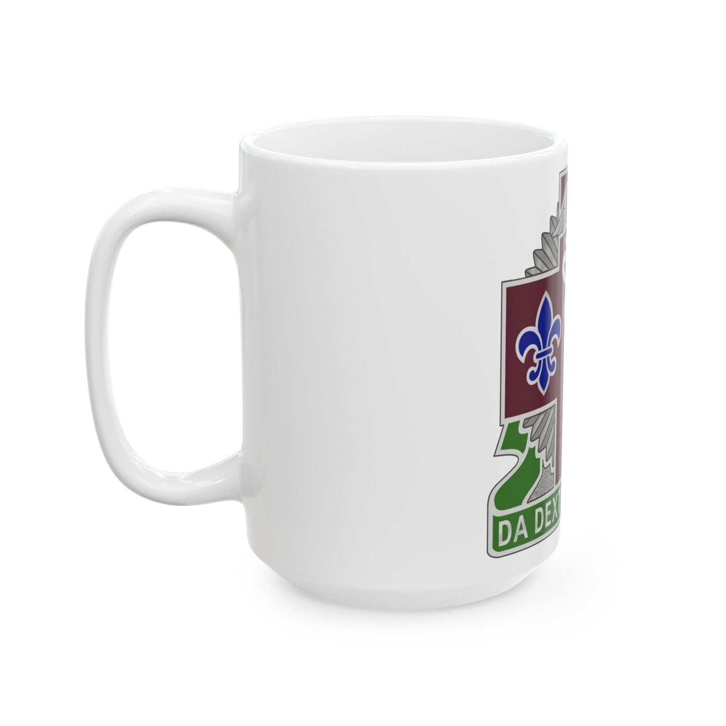 65 Medical Brigade 2 (U.S. Army) White Coffee Mug-The Sticker Space