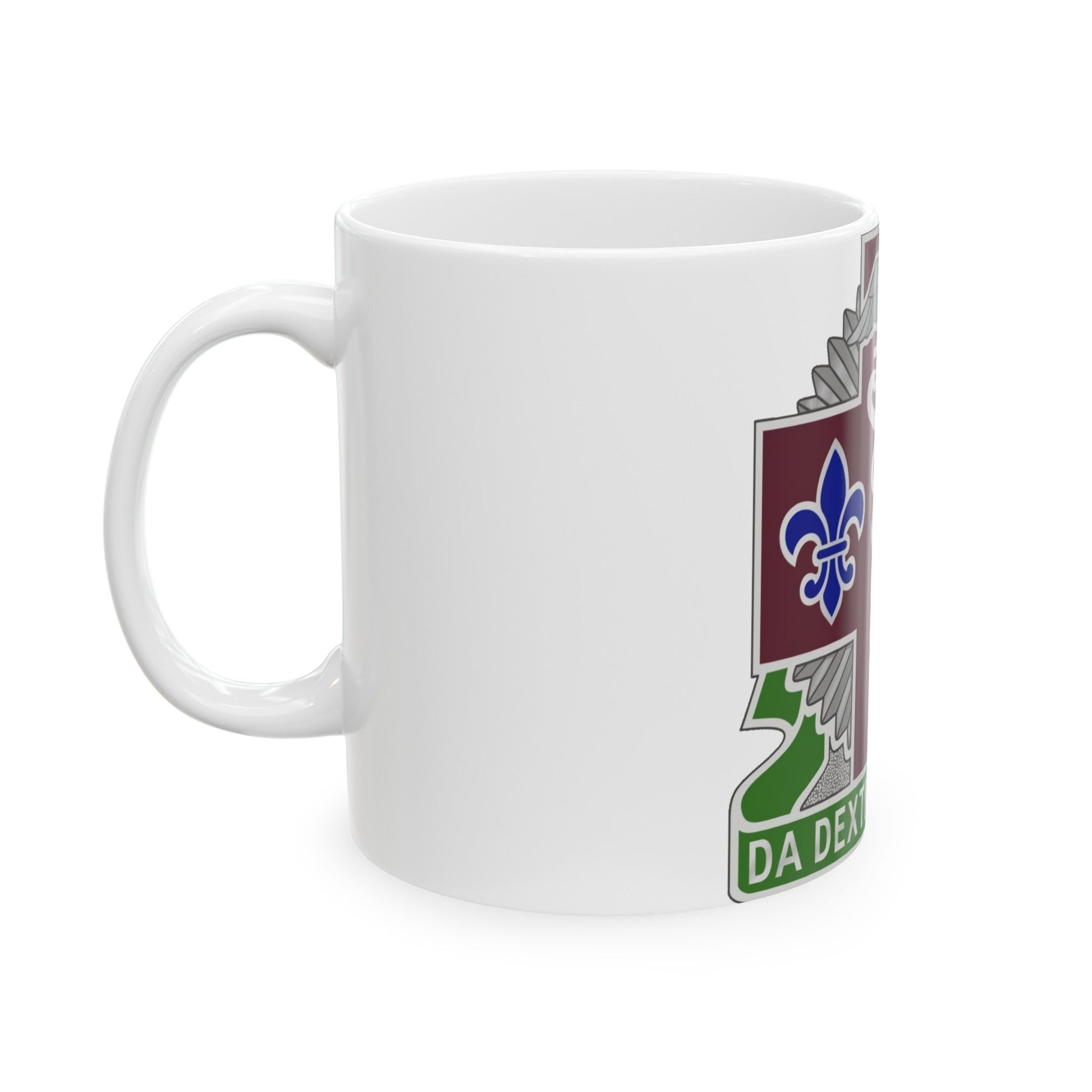 65 Medical Brigade 2 (U.S. Army) White Coffee Mug-The Sticker Space