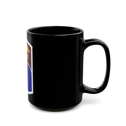 65 Medical Brigade (U.S. Army) Black Coffee Mug-The Sticker Space