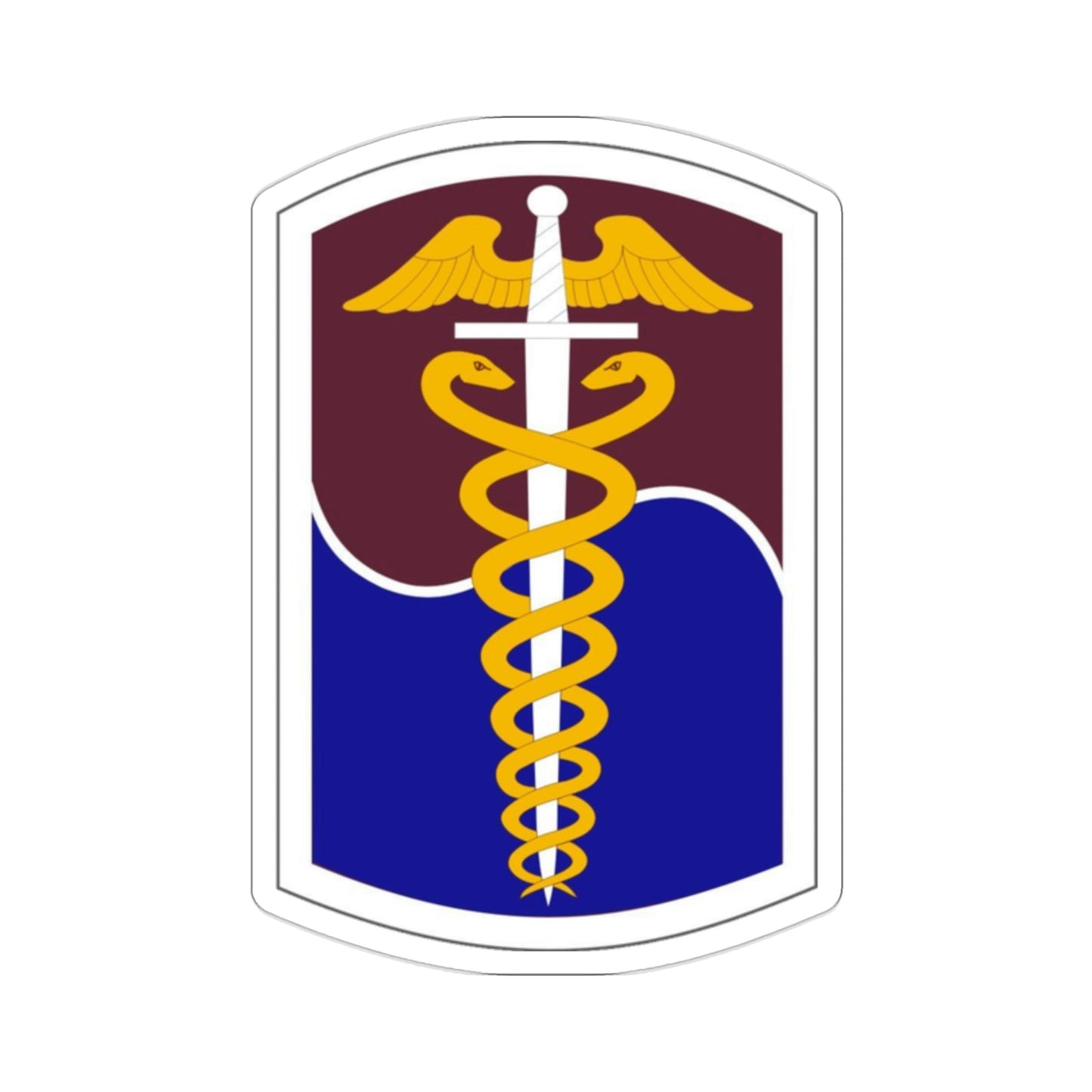 65 Medical Brigade (U.S. Army) STICKER Vinyl Die-Cut Decal-2 Inch-The Sticker Space