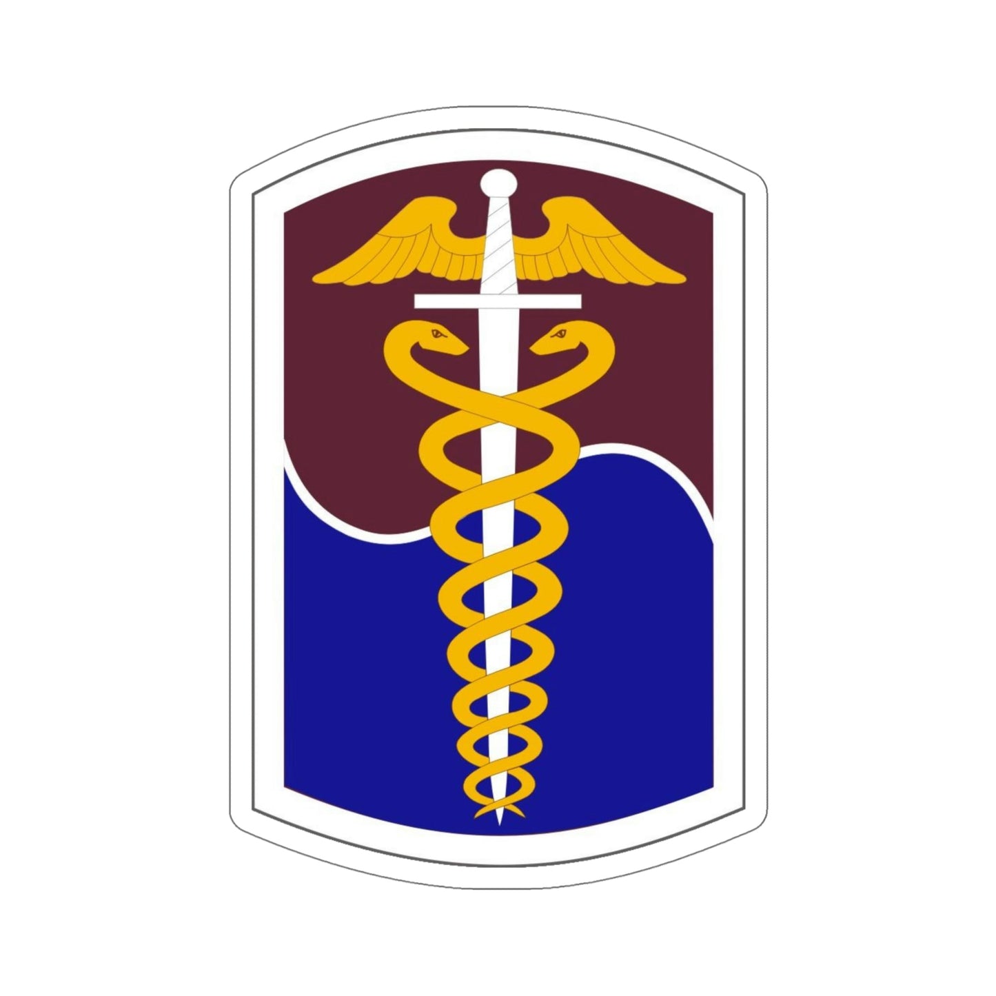 65 Medical Brigade (U.S. Army) STICKER Vinyl Die-Cut Decal-6 Inch-The Sticker Space