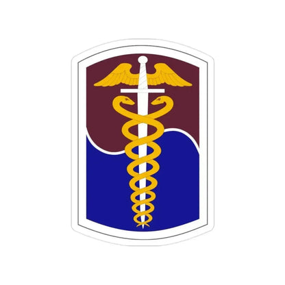 65 Medical Brigade (U.S. Army) Transparent STICKER Die-Cut Vinyl Decal 2 Inch - The Sticker Space