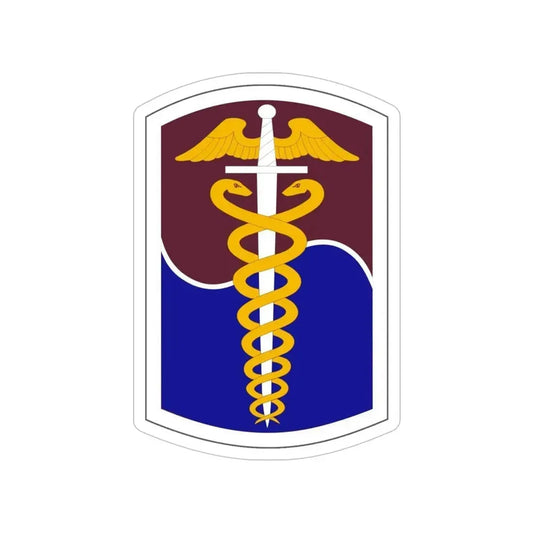 65 Medical Brigade (U.S. Army) Transparent STICKER Die-Cut Vinyl Decal 6 Inch - The Sticker Space