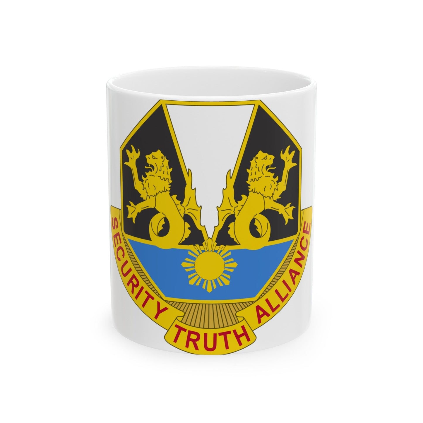 650 Military Intelligence Group 2 (U.S. Army) White Coffee Mug-11oz-The Sticker Space