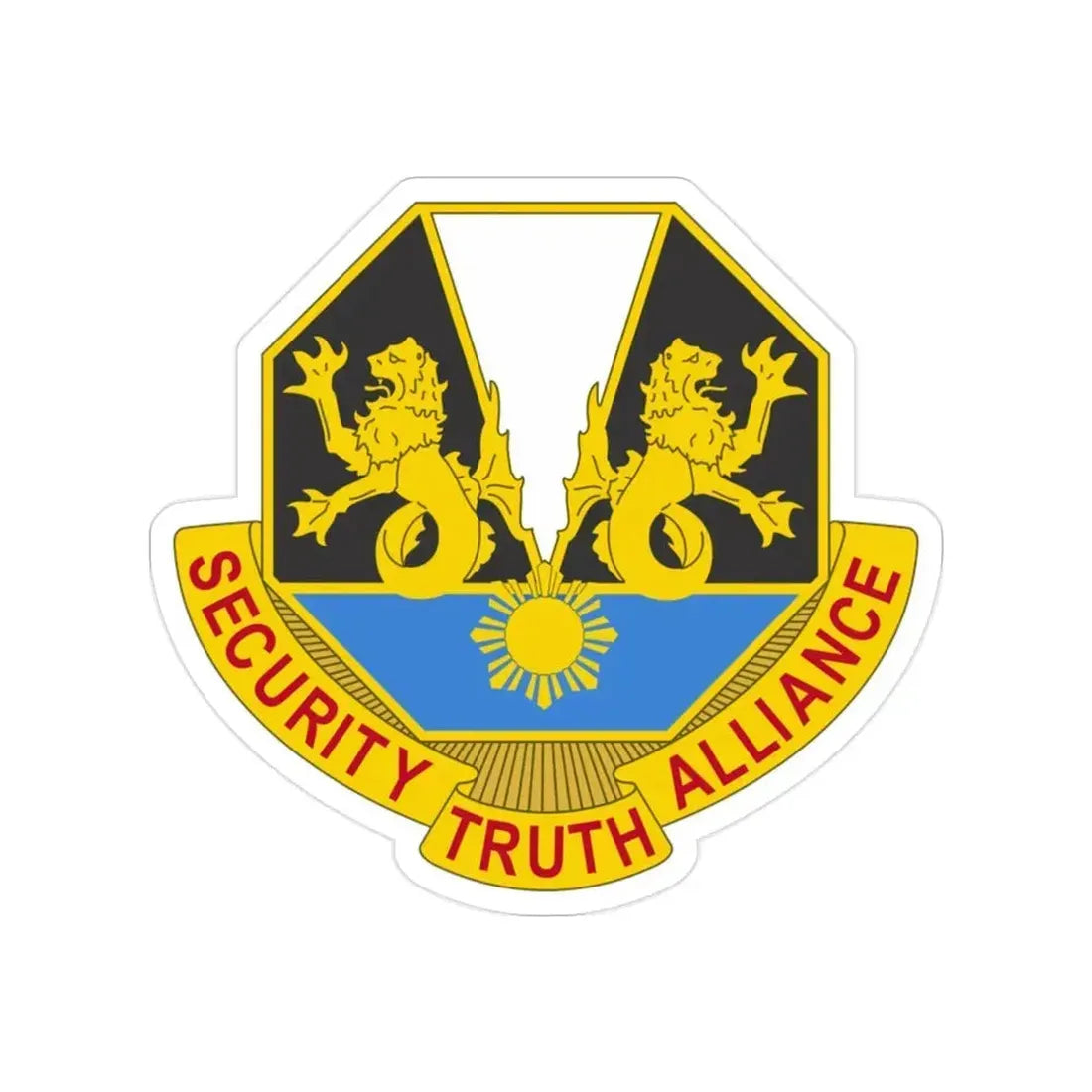 650 Military Intelligence Group 2 (U.S. Army) Transparent STICKER Die-Cut Vinyl Decal 2 Inch - The Sticker Space