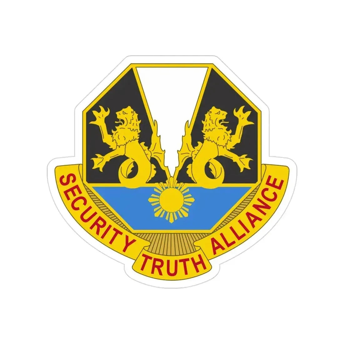 650 Military Intelligence Group 2 (U.S. Army) Transparent STICKER Die-Cut Vinyl Decal 3 Inch - The Sticker Space