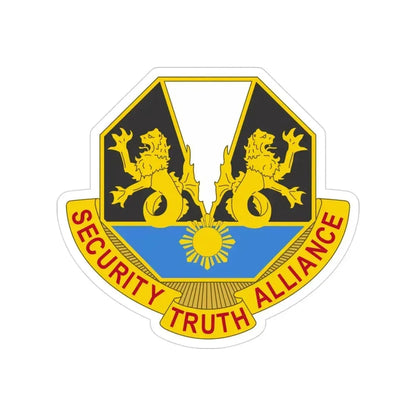 650 Military Intelligence Group 2 (U.S. Army) Transparent STICKER Die-Cut Vinyl Decal 3 Inch - The Sticker Space