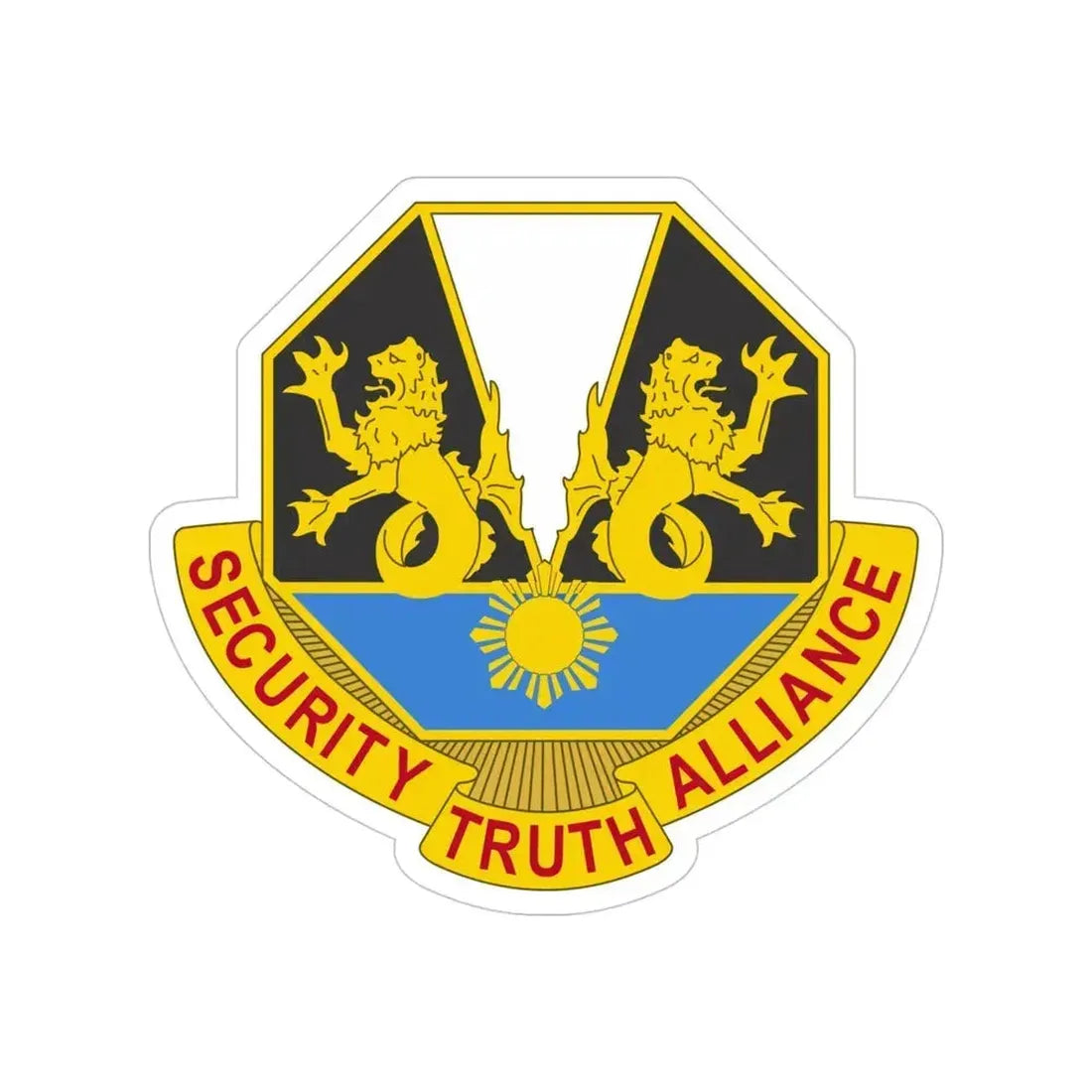 650 Military Intelligence Group 2 (U.S. Army) Transparent STICKER Die-Cut Vinyl Decal 4 Inch - The Sticker Space