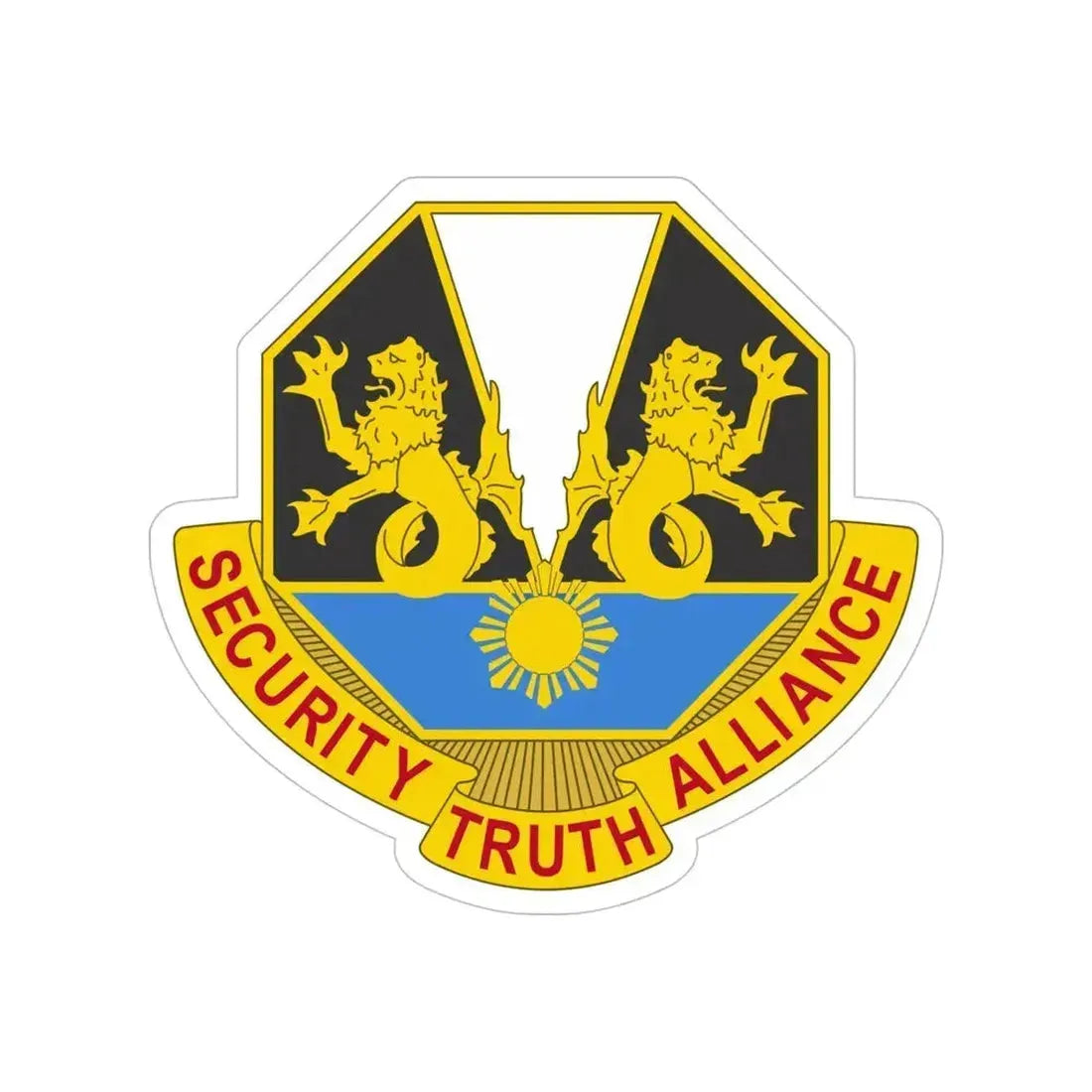 650 Military Intelligence Group 2 (U.S. Army) Transparent STICKER Die-Cut Vinyl Decal 5 Inch - The Sticker Space