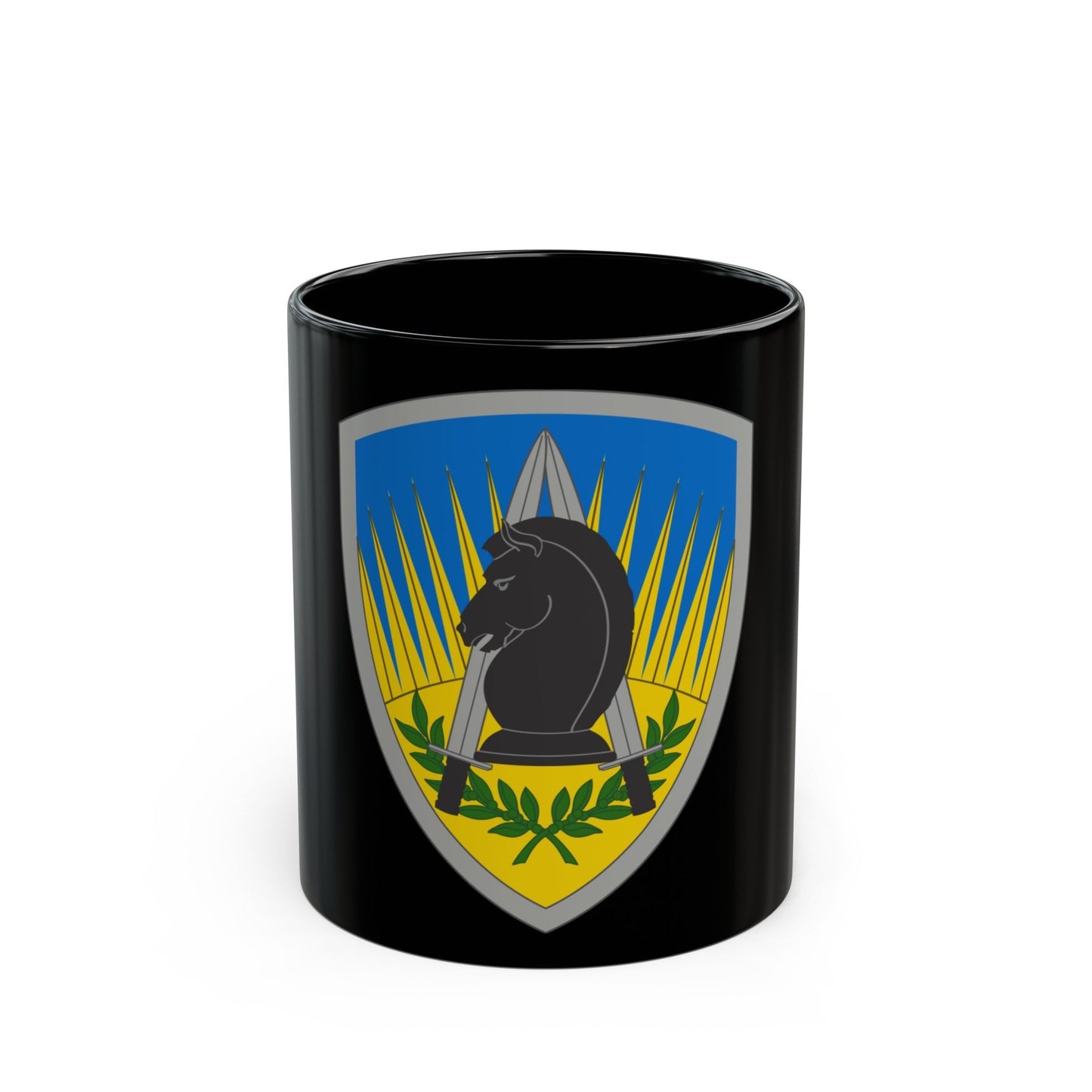 650 Military Intelligence Group (U.S. Army) Black Coffee Mug-11oz-The Sticker Space