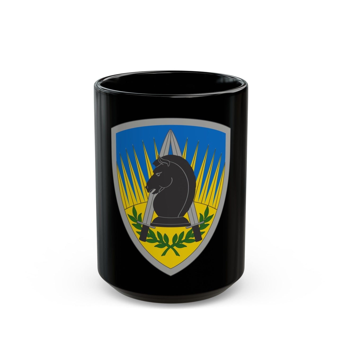 650 Military Intelligence Group (U.S. Army) Black Coffee Mug-15oz-The Sticker Space