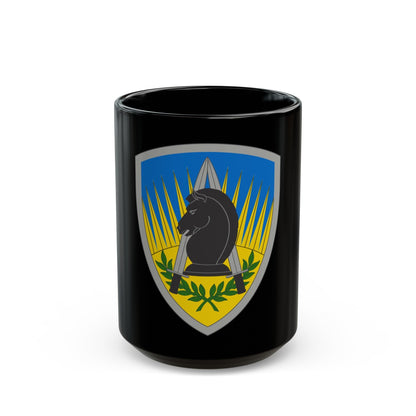 650 Military Intelligence Group (U.S. Army) Black Coffee Mug-15oz-The Sticker Space