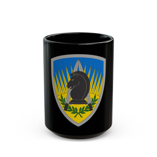 650 Military Intelligence Group (U.S. Army) Black Coffee Mug-15oz-The Sticker Space