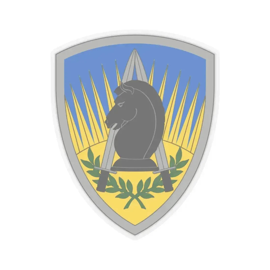 650 Military Intelligence Group (U.S. Army) STICKER Vinyl Kiss-Cut Decal 4 Inch Transparent - The Sticker Space