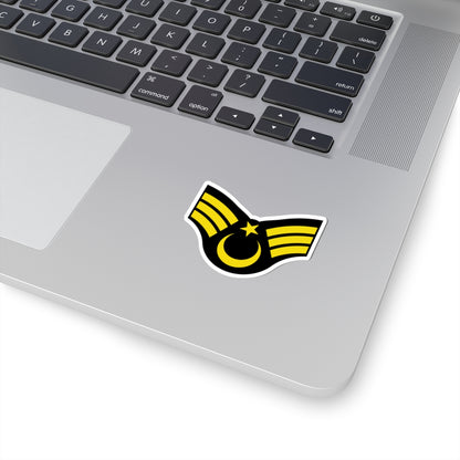 Army TUR OR 06a (Turkey) (Military Rank) STICKER Vinyl Kiss-Cut Decal