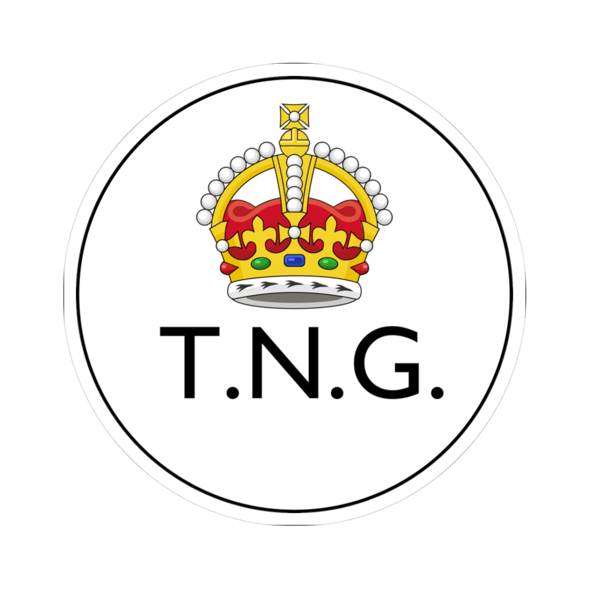 Badge of the Territory of New Guinea (Guinea) (Coat of Arms) STICKER Vinyl Kiss-Cut Decal