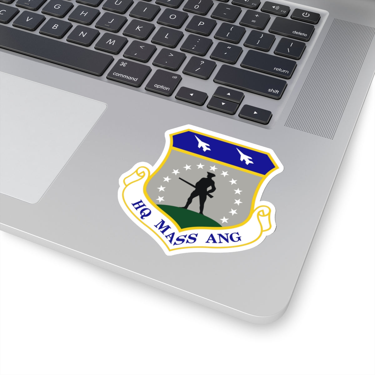 Headquarters Massachusetts Air National Guard (U.S. Air Force) STICKER Vinyl Kiss-Cut Decal