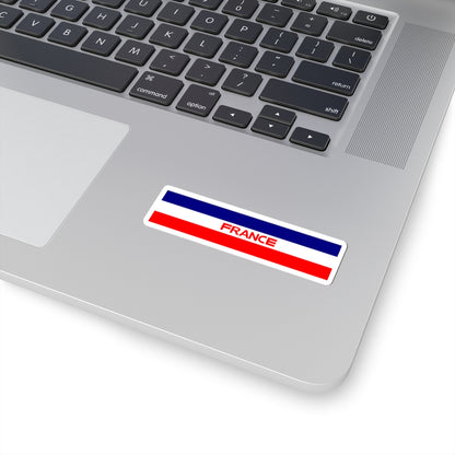 Flag of France for user page (France) STICKER Vinyl Kiss-Cut Decal