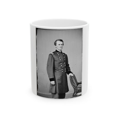 Portrait Of Brig. Gen. Wesley Merritt, Officer Of The Federal Army (U.S. Civil War) White Coffee Mug