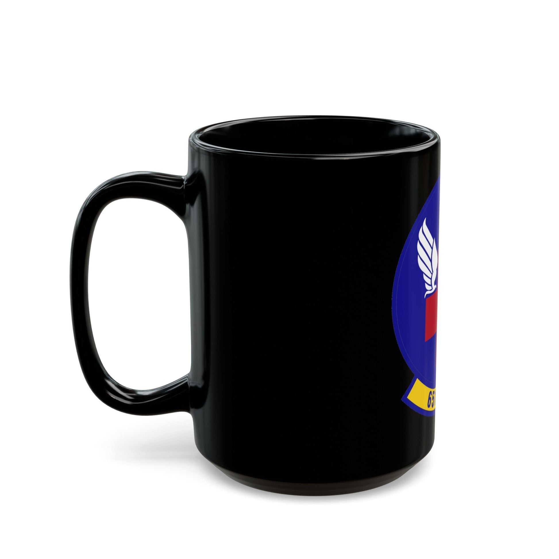 651st Expeditionary Aeromedical Evacuation Squadron (U.S. Air Force) Black Coffee Mug-The Sticker Space