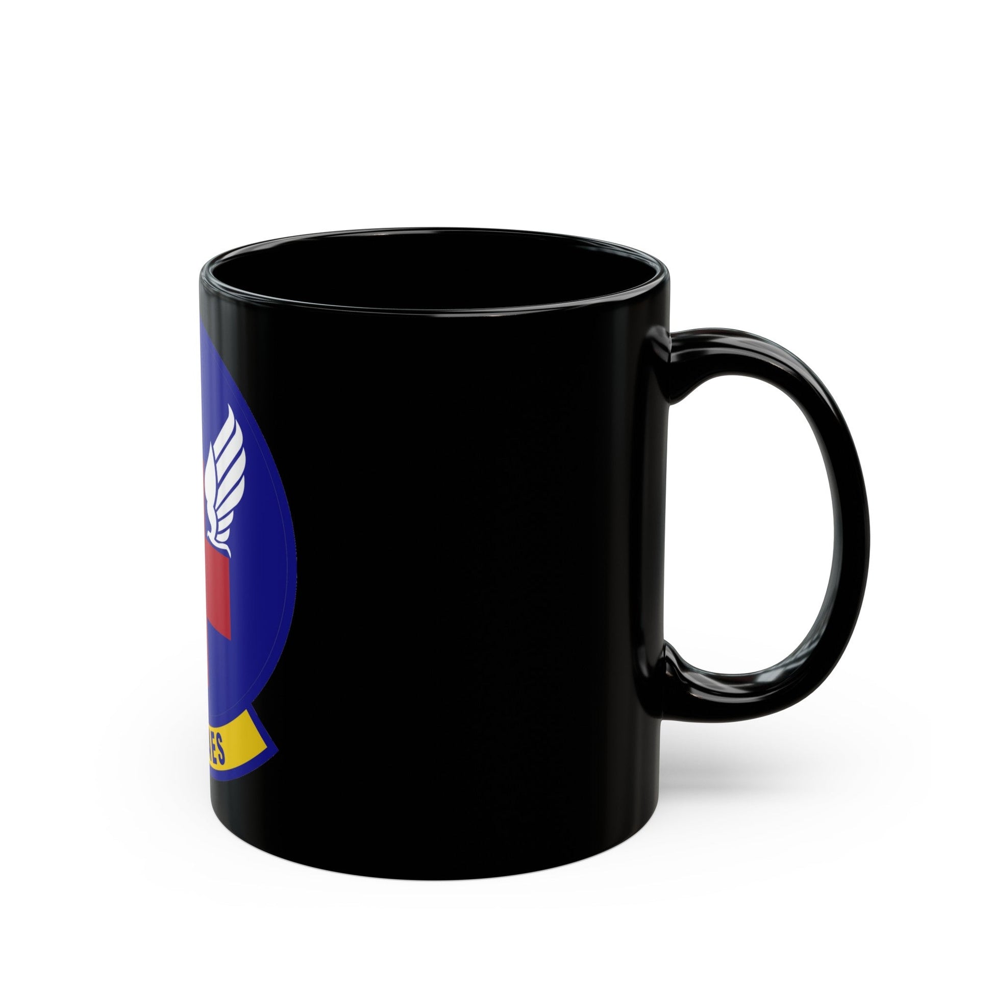 651st Expeditionary Aeromedical Evacuation Squadron (U.S. Air Force) Black Coffee Mug-The Sticker Space