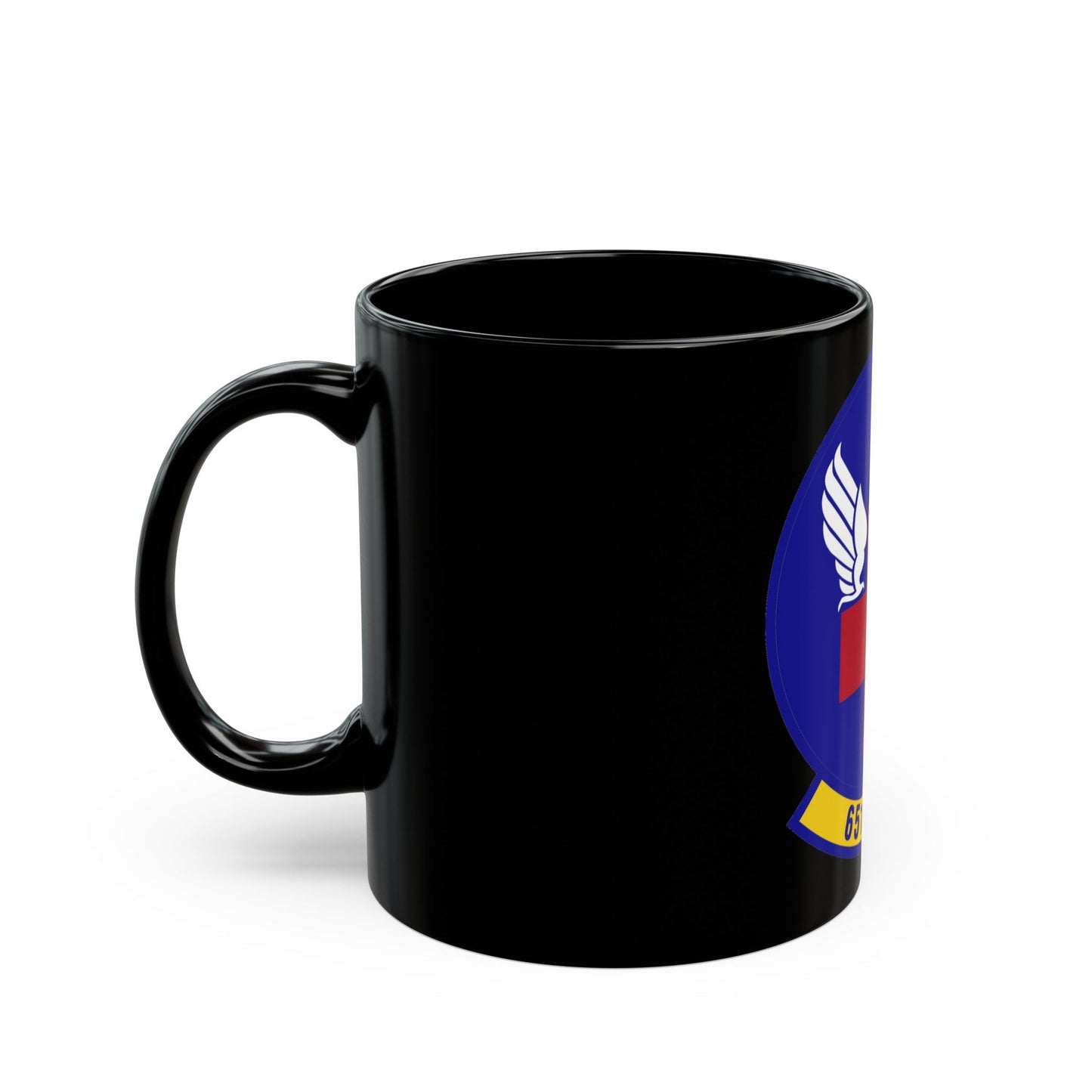 651st Expeditionary Aeromedical Evacuation Squadron (U.S. Air Force) Black Coffee Mug-The Sticker Space